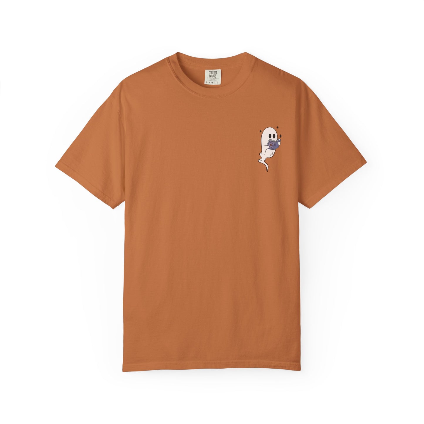 Bookish Ghost Comfort Colors T-shirt - Thespicyromancebookclub LLC