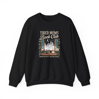 Tired Moms Book Club Crewneck Sweatshirt