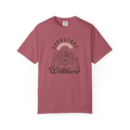 Bookstore Wanderer Comfort Colors T-Shirt