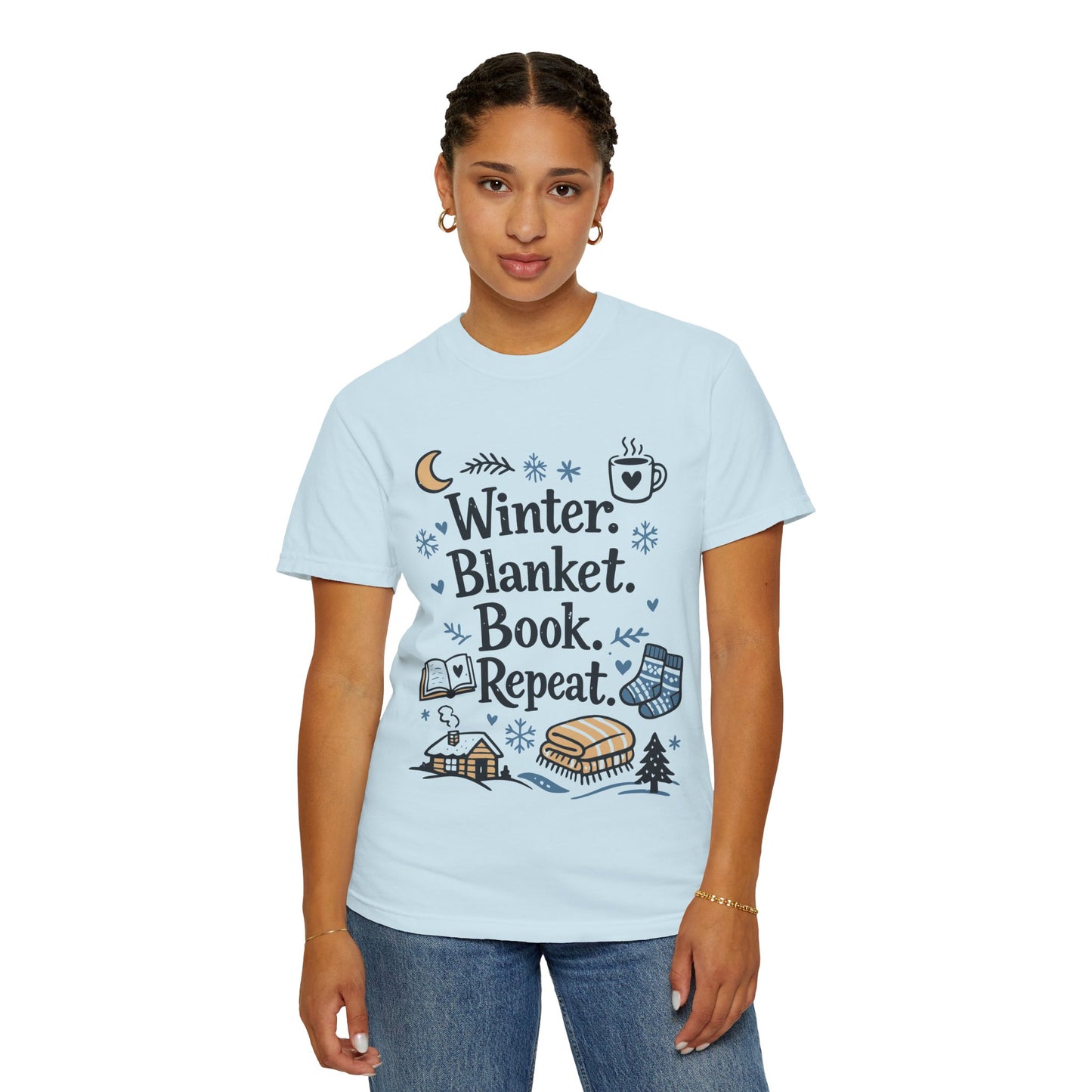 Winter. Blanket. Book. Repeat TShirt