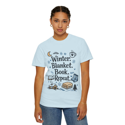 Winter. Blanket. Book. Repeat TShirt