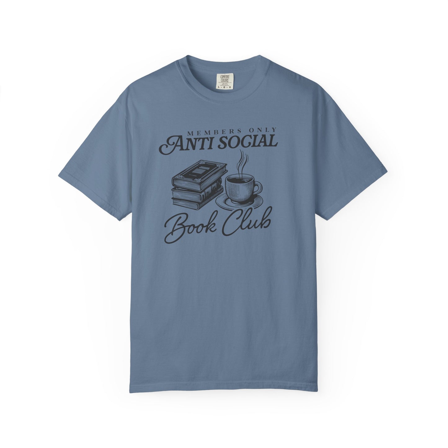 Anti-Social Book Club Comfort Colors  T-shirt