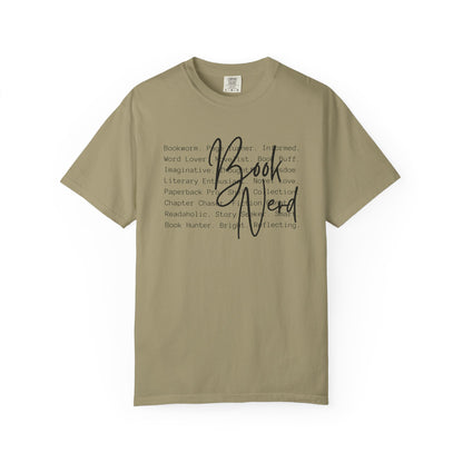Book Nerd Comfort Colors T-Shirt - Thespicyromancebookclub LLC