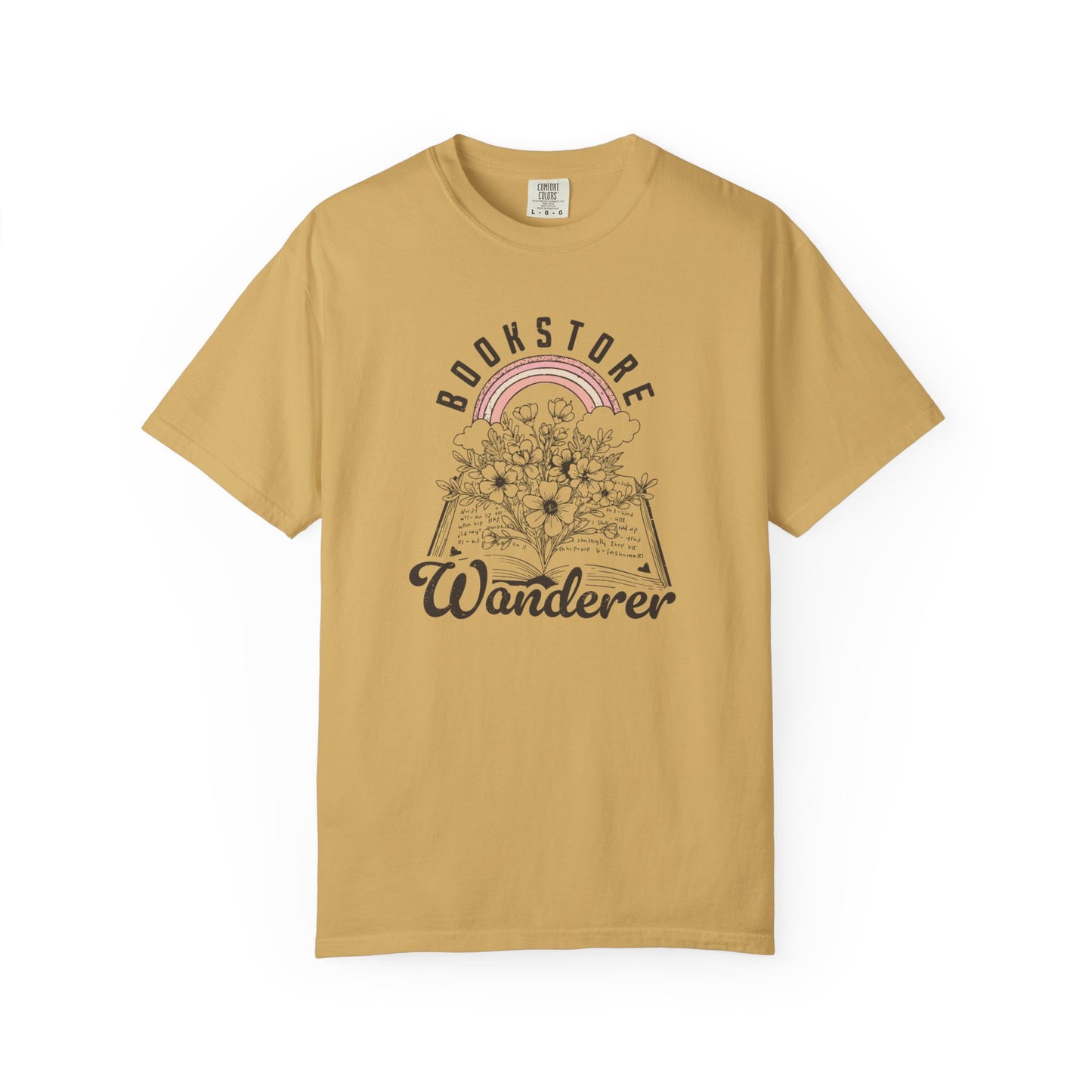 Bookstore Wanderer Comfort Colors T-Shirt