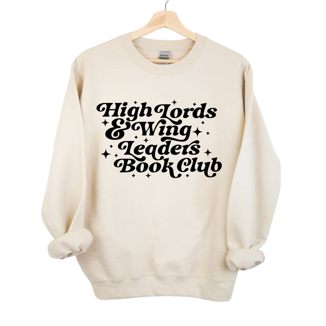 High Lords and Wing Leaders Book Club Sweatshirt