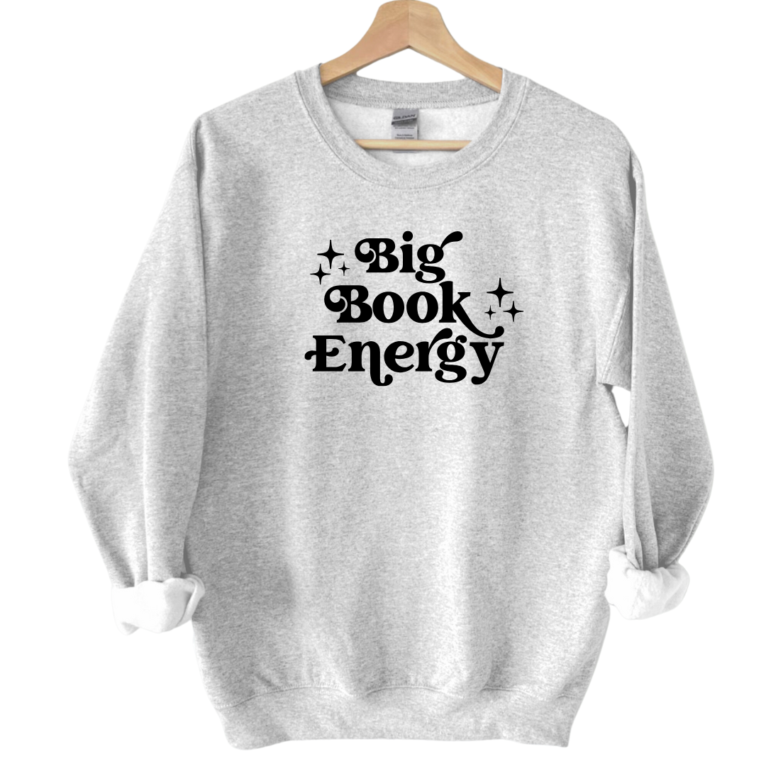 Big Book Energy Crewneck Sweatshirt