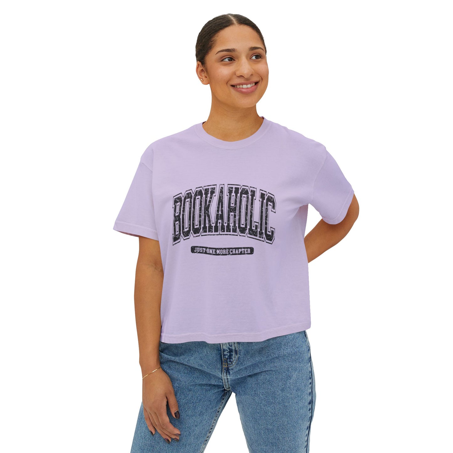 Bookaholic Crop Top