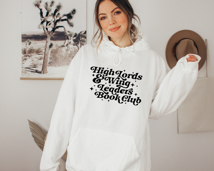 High Lords and Wing leaders Book Club Hoodie