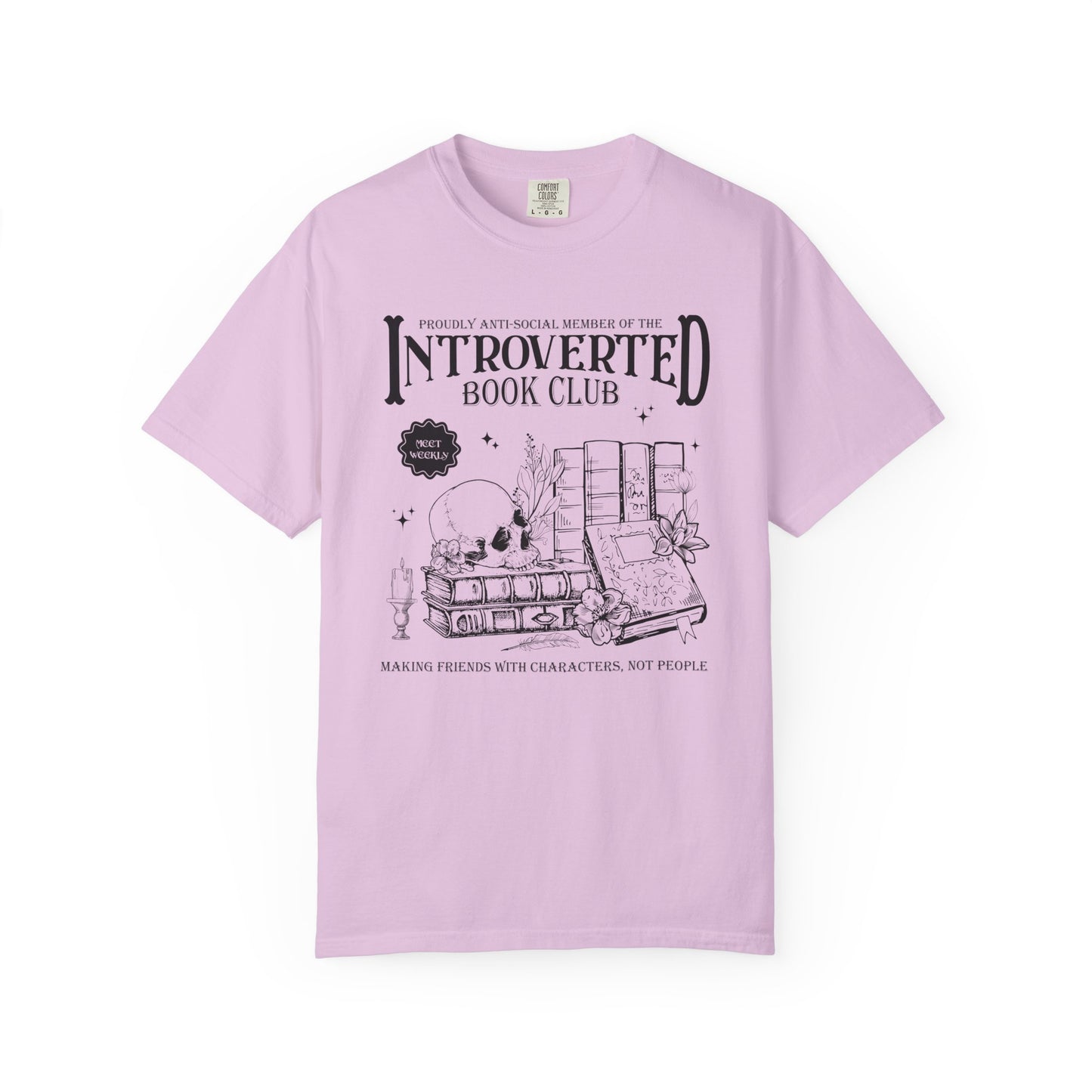 Introverted Book Club Comfort Colors T-Shirt