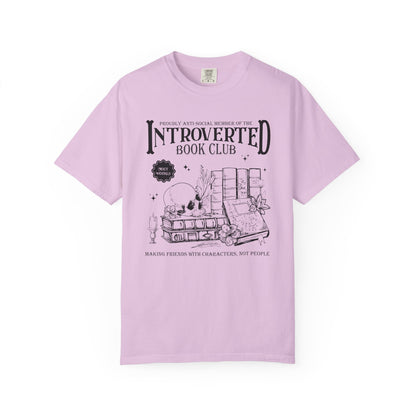 Introverted Book Club Comfort Colors T-Shirt
