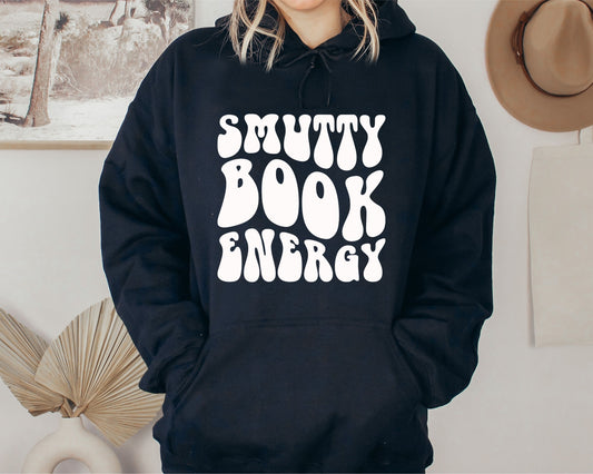 Smutty Book Energy Hoodie Black