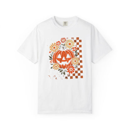 Pumpkin Floral Comfort Colors T-Shirt - Thespicyromancebookclub LLC