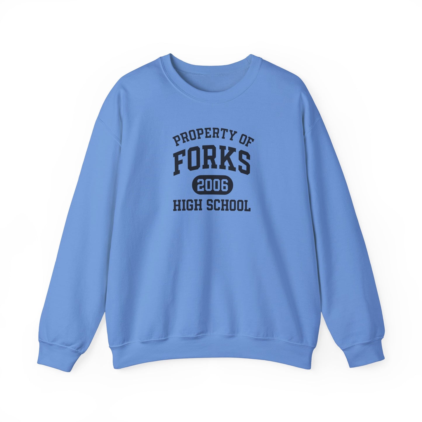 Property Of Forks High School Crewneck Sweatshirt