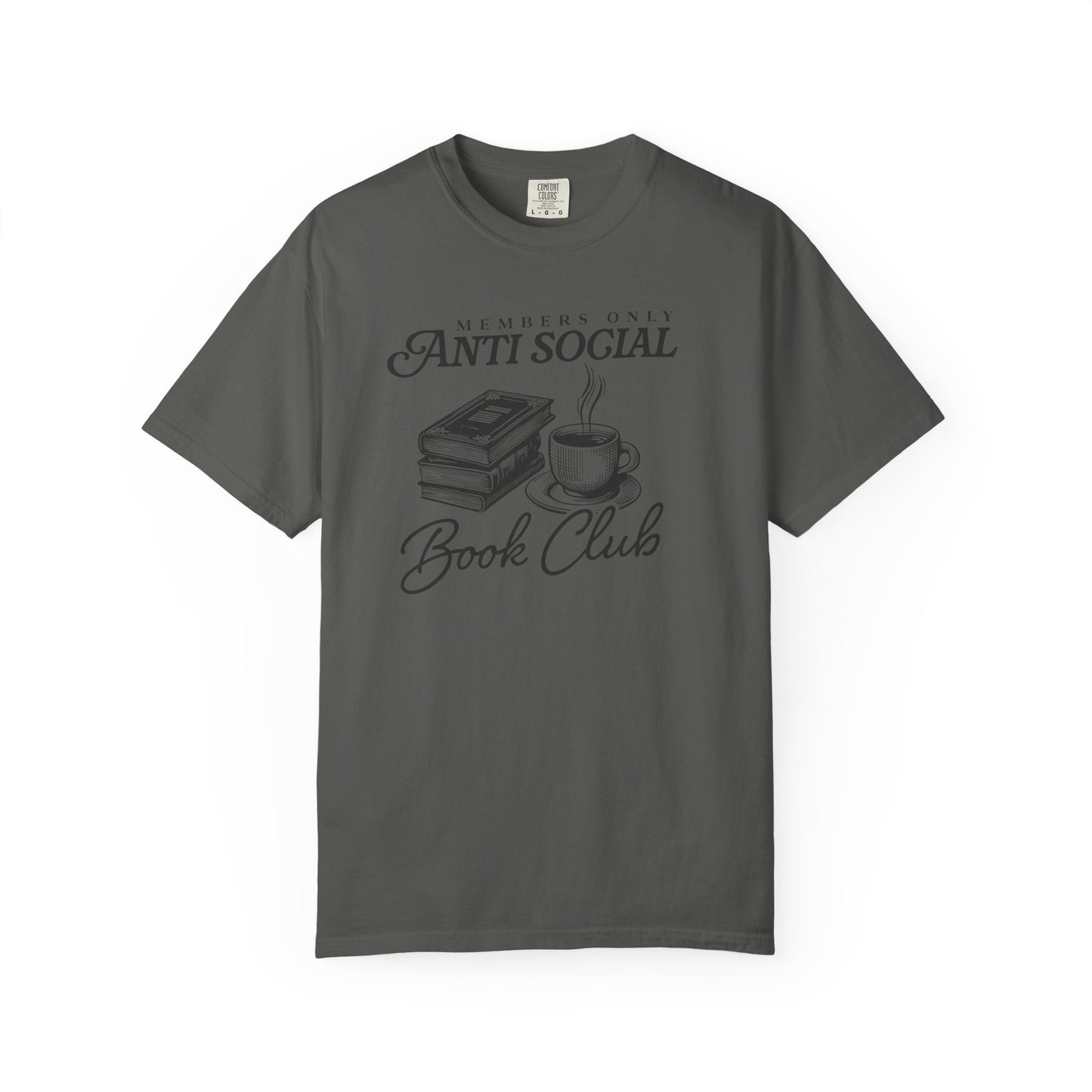 Anti-Social Book Club Comfort Colors  T-shirt