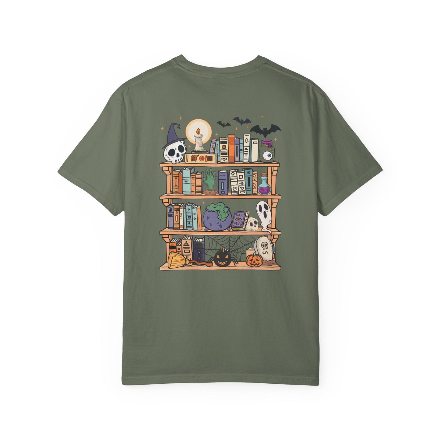 Bookish Ghost Comfort Colors T-shirt - Thespicyromancebookclub LLC