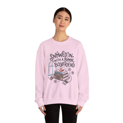 Snowed In With a Book Boyfriend Crewneck