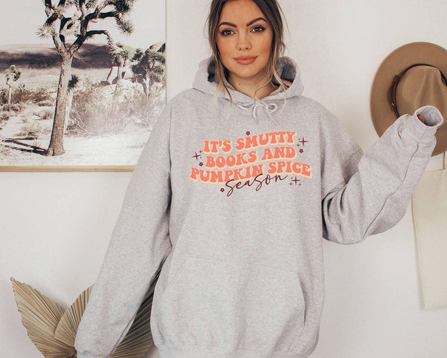 Smutty Books and Pumpkin Spice Season Hoodie