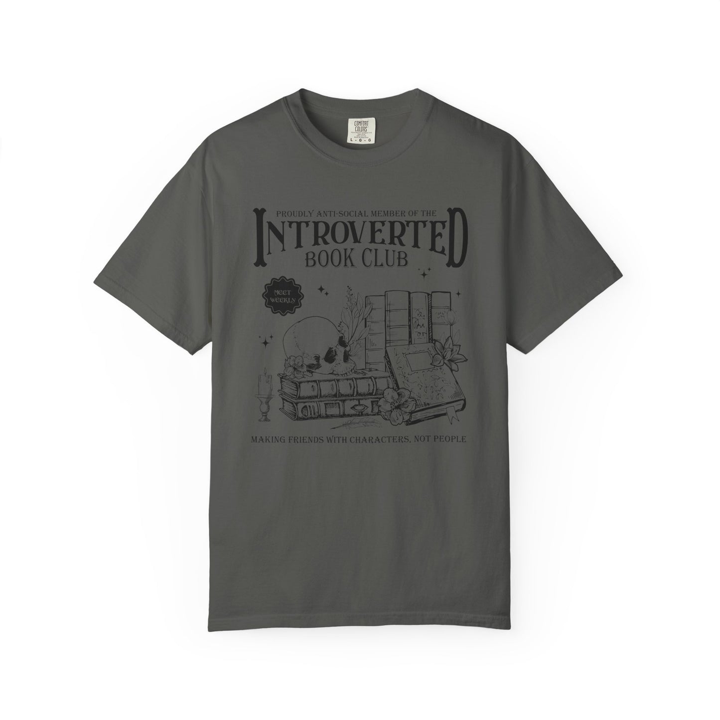 Introverted Book Club Comfort Colors T-Shirt