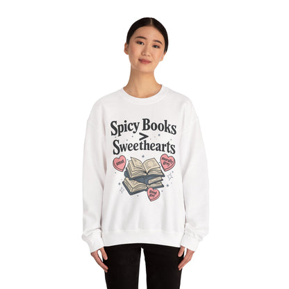 Spicy Books > Sweethearts Sweatshirt Crewneck
