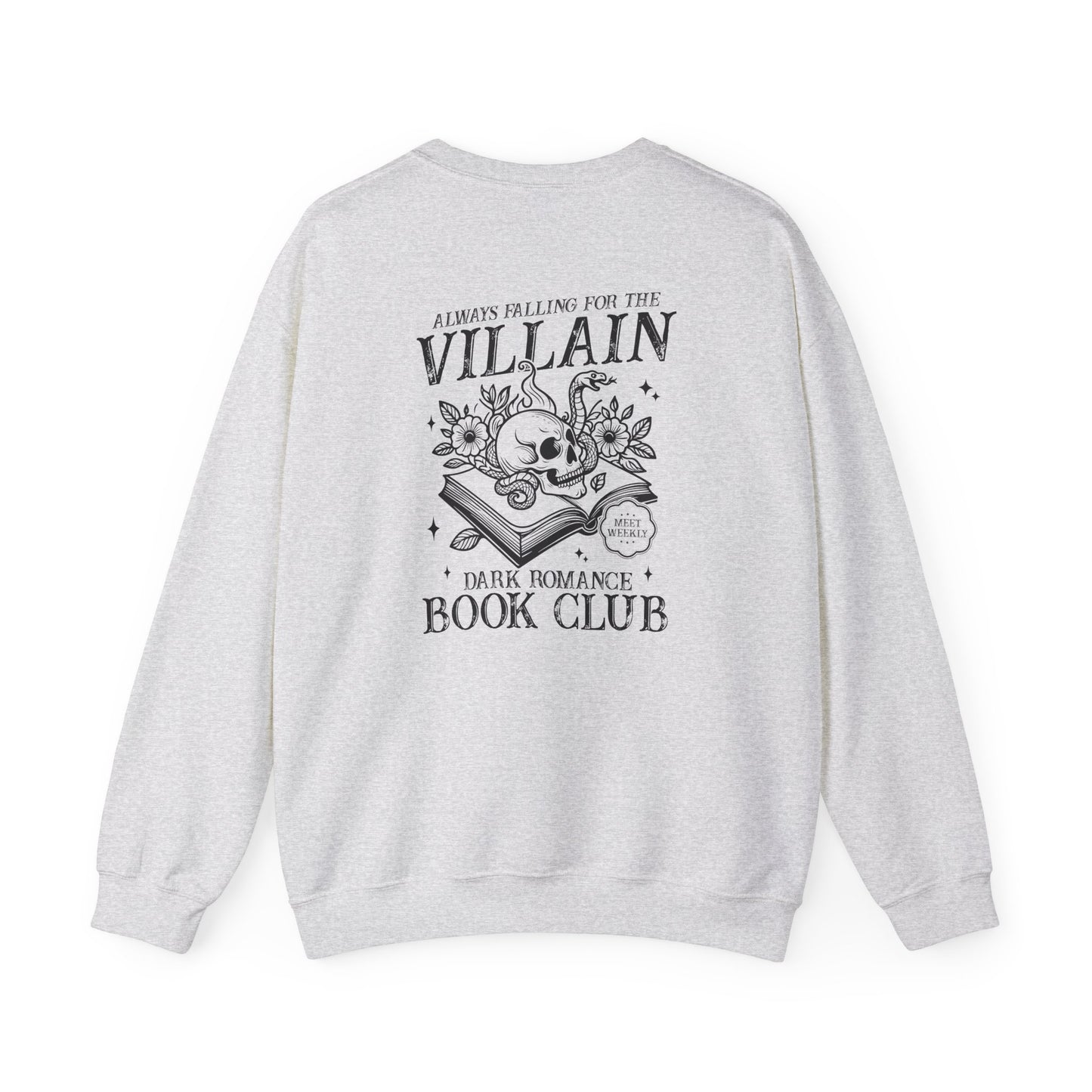 Dark Romance Book Club Crewneck Sweatshirt - Thespicyromancebookclub LLC