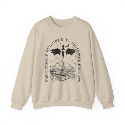 Emotionally Attached To Fictional Dragons Sweatshirt