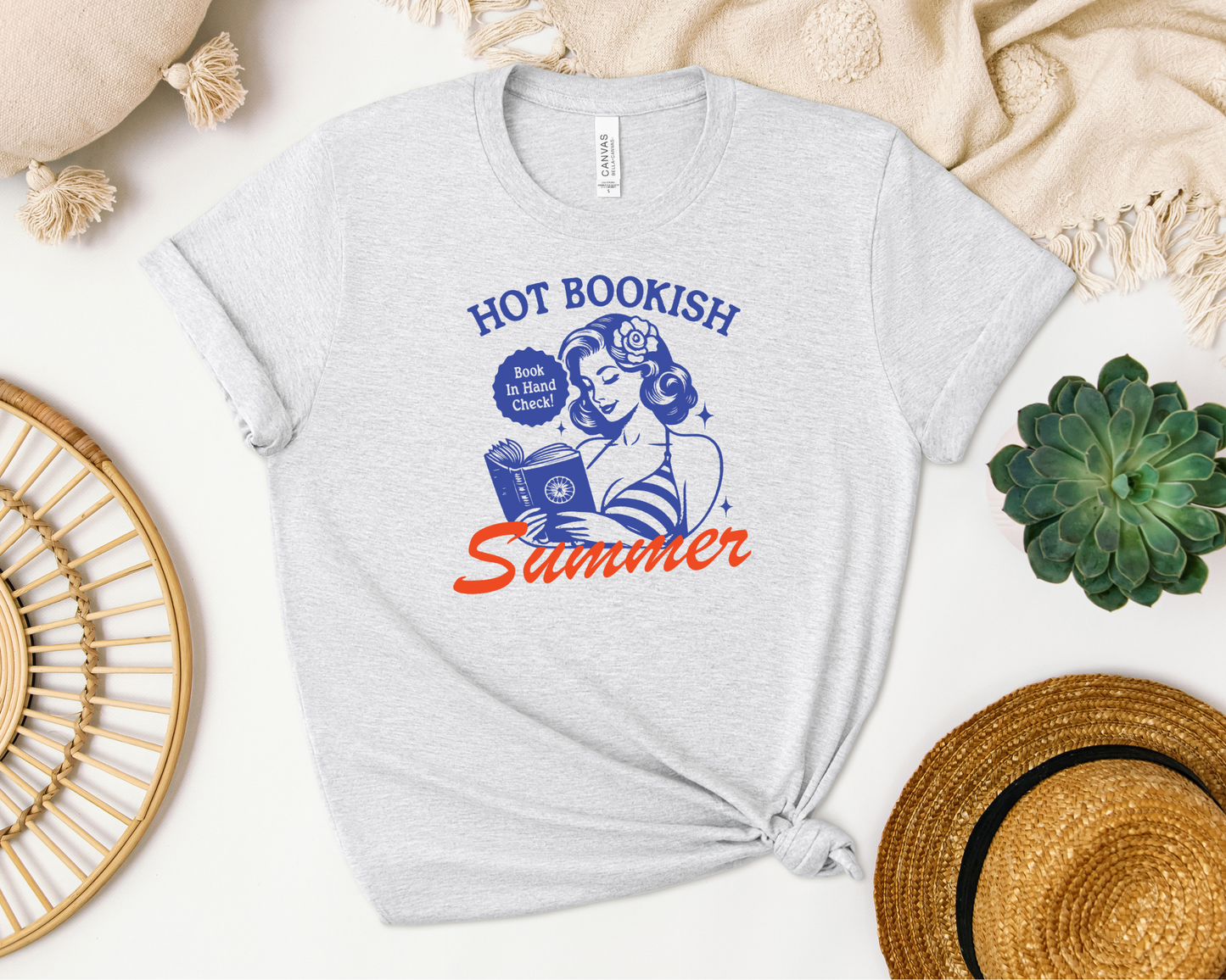 Bookish Girl Summer T-shirt