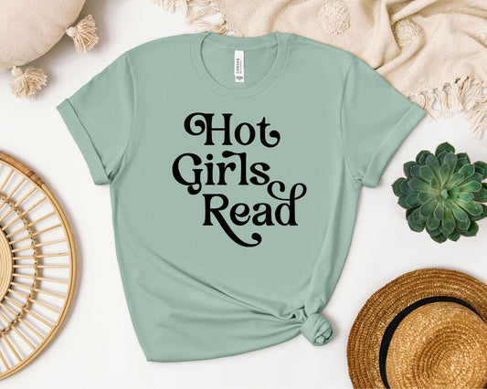 Hot Girls Read T-Shirt