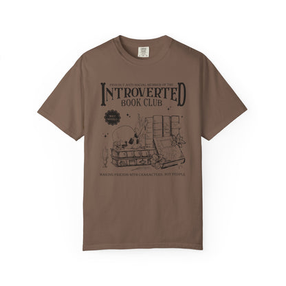 Introverted Book Club Comfort Colors T-Shirt
