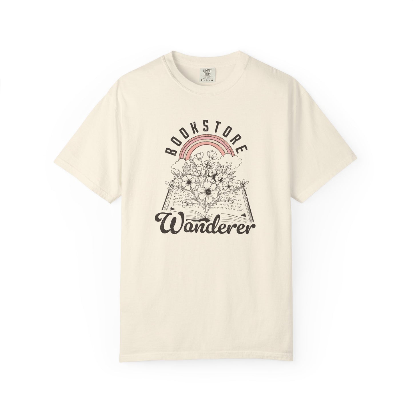 Bookstore Wanderer Comfort Colors T-Shirt