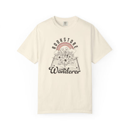 Bookstore Wanderer Comfort Colors T-Shirt