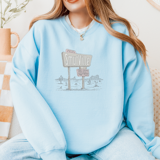 Smutville Sweatshirt - Thespicyromancebookclub LLC