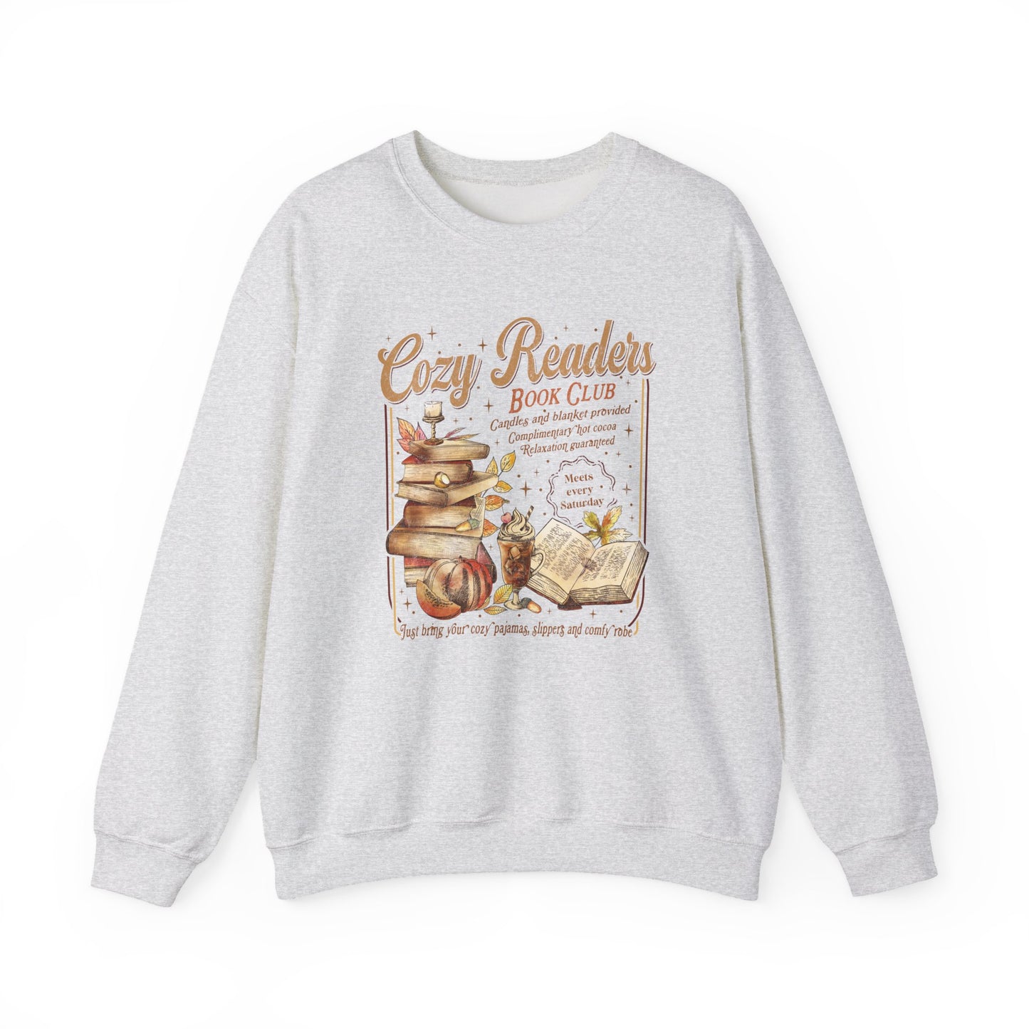 Cozy Readers Book Club Crewneck Sweatshirt