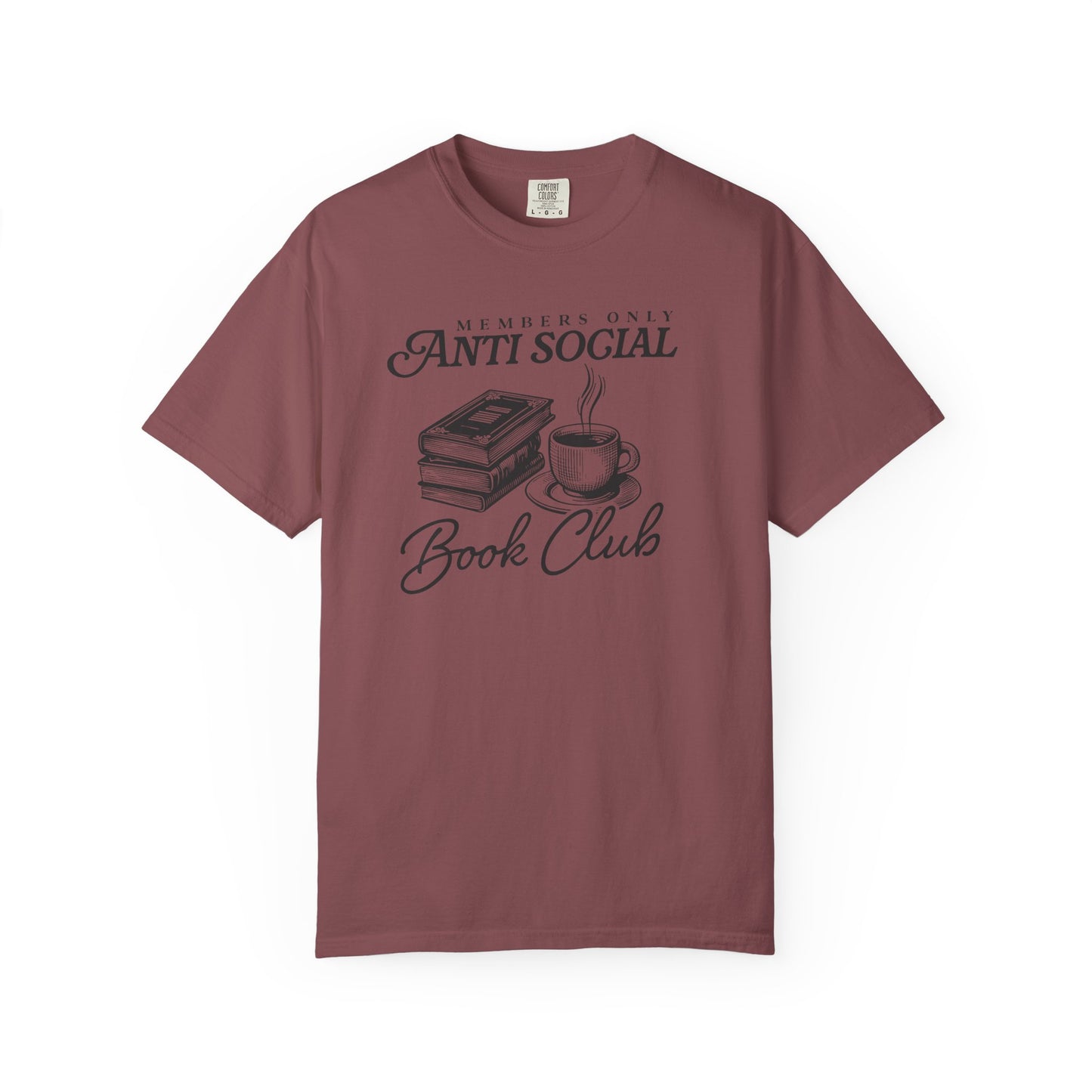Anti-Social Book Club Comfort Colors  T-shirt