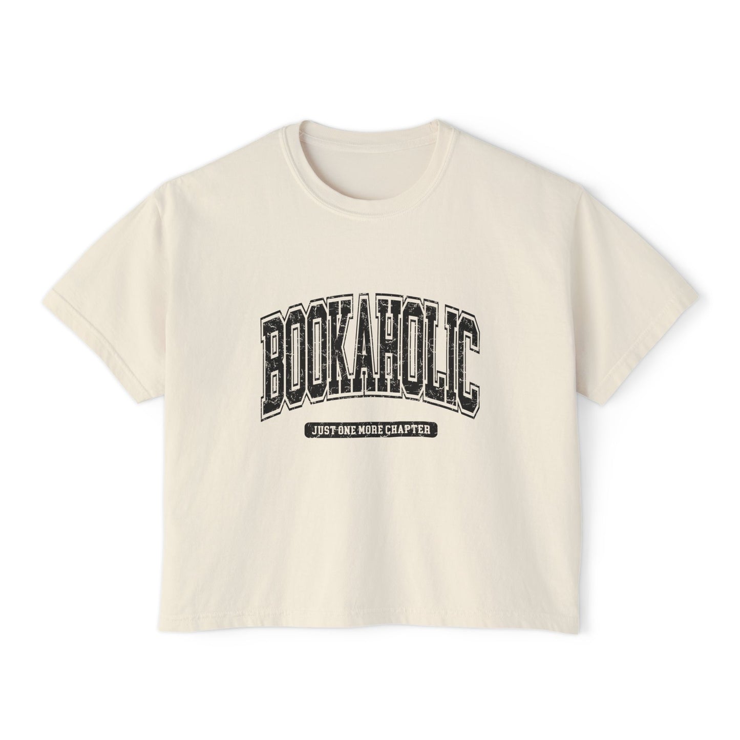 Bookaholic Crop Top
