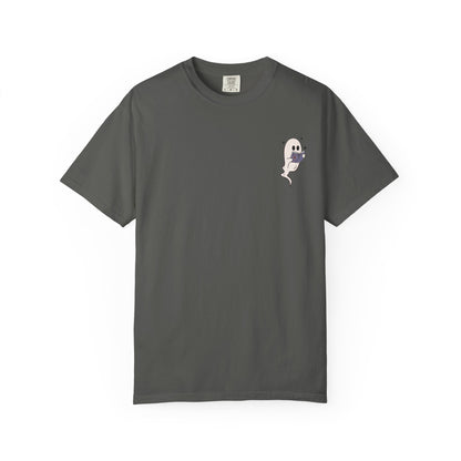 Bookish Ghost Comfort Colors T-shirt - Thespicyromancebookclub LLC
