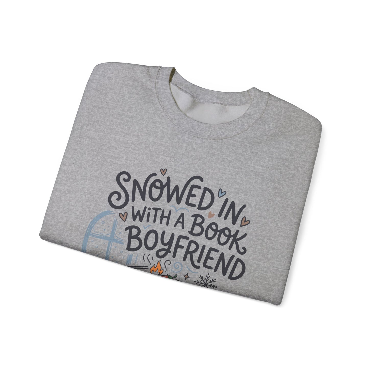 Snowed In With a Book Boyfriend Crewneck