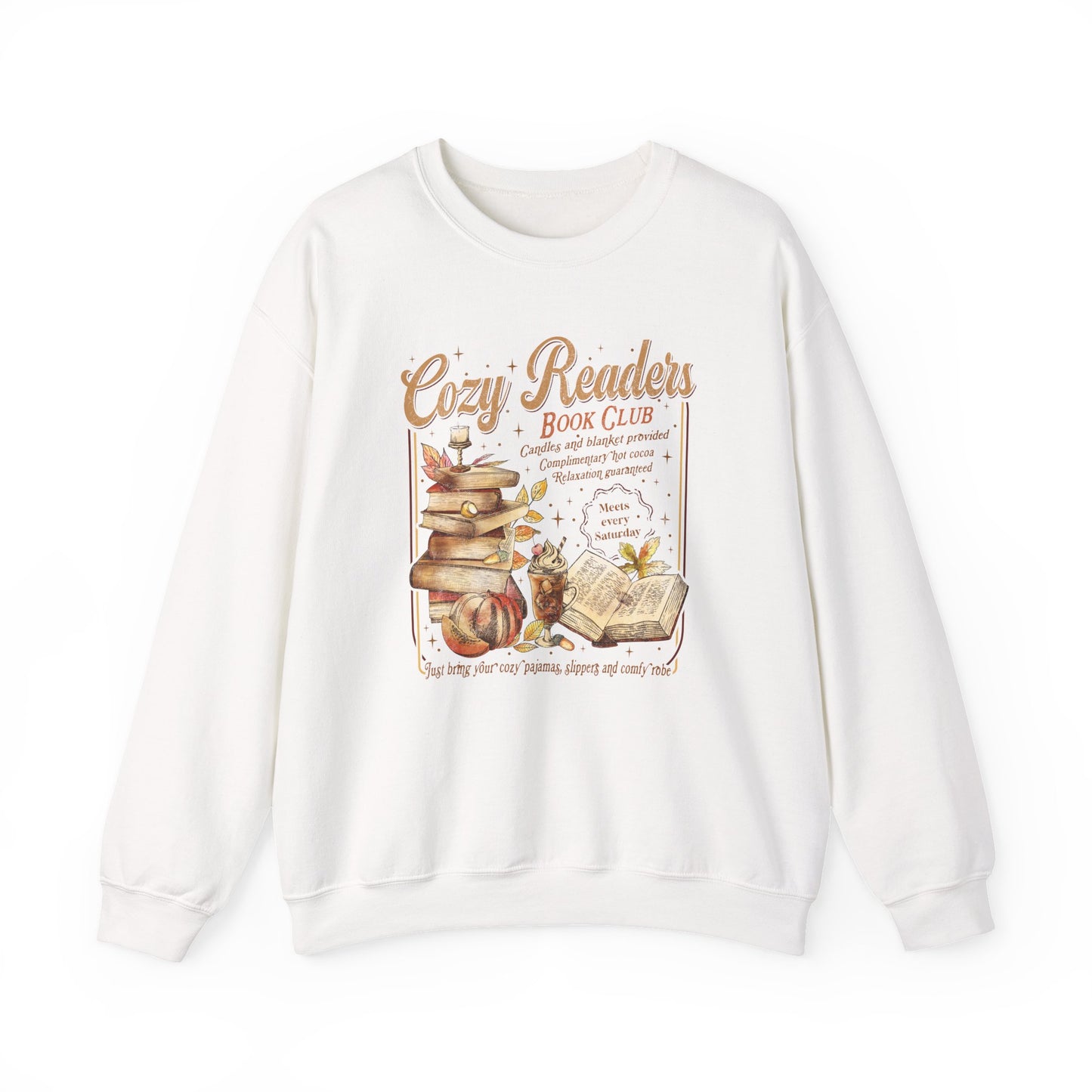 Cozy Readers Book Club Crewneck Sweatshirt