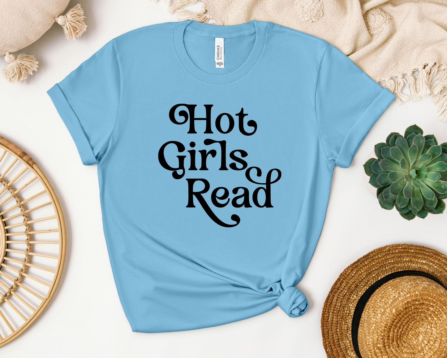 Hot Girls Read T-Shirt