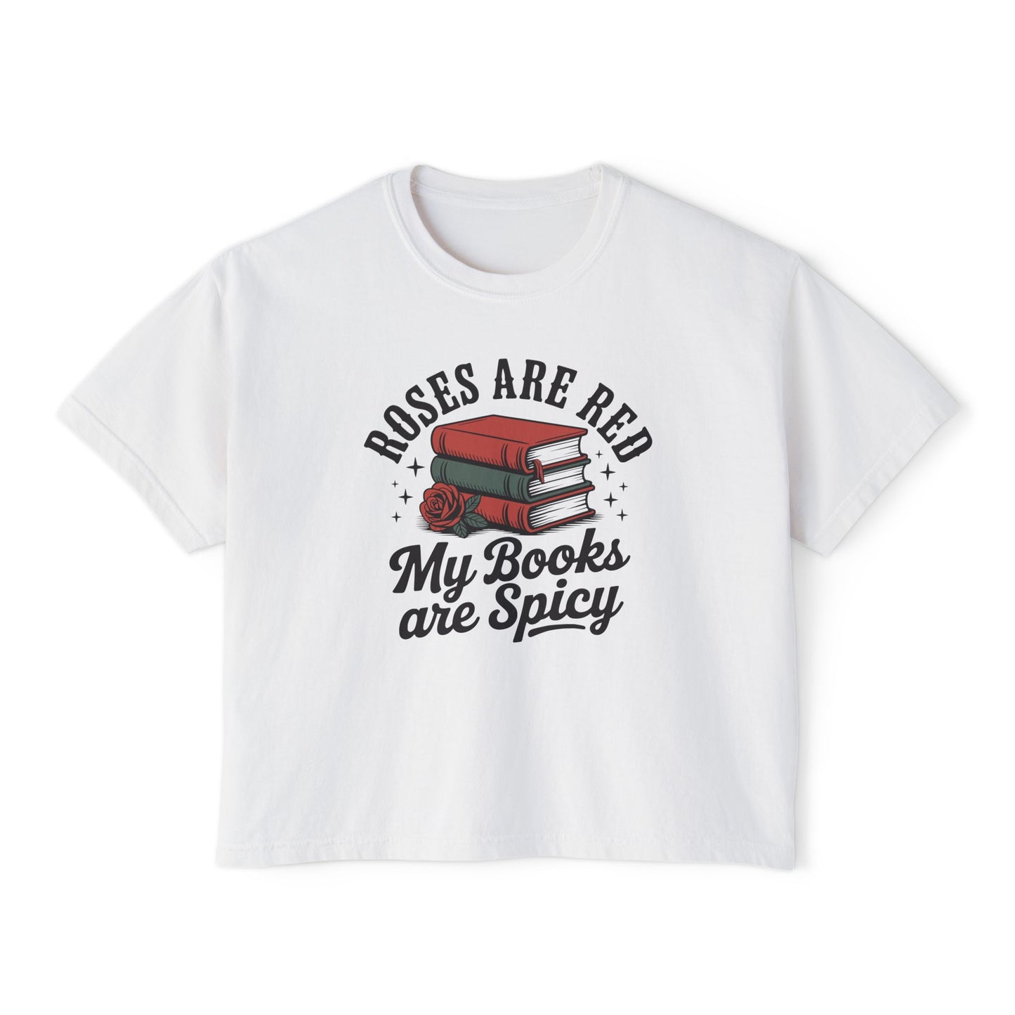 Roses Are Red Crop Top