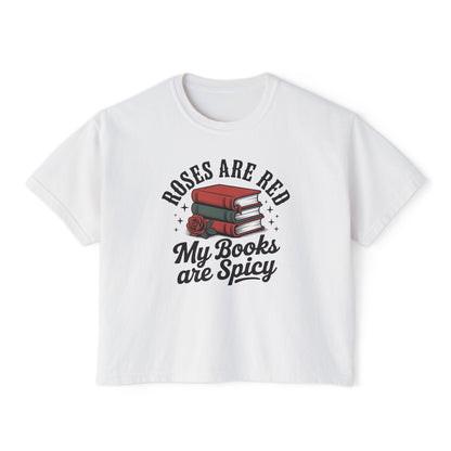 Roses Are Red Crop Top