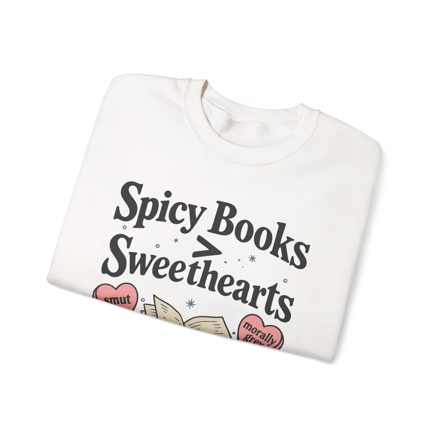 Spicy Books > Sweethearts Sweatshirt Crewneck
