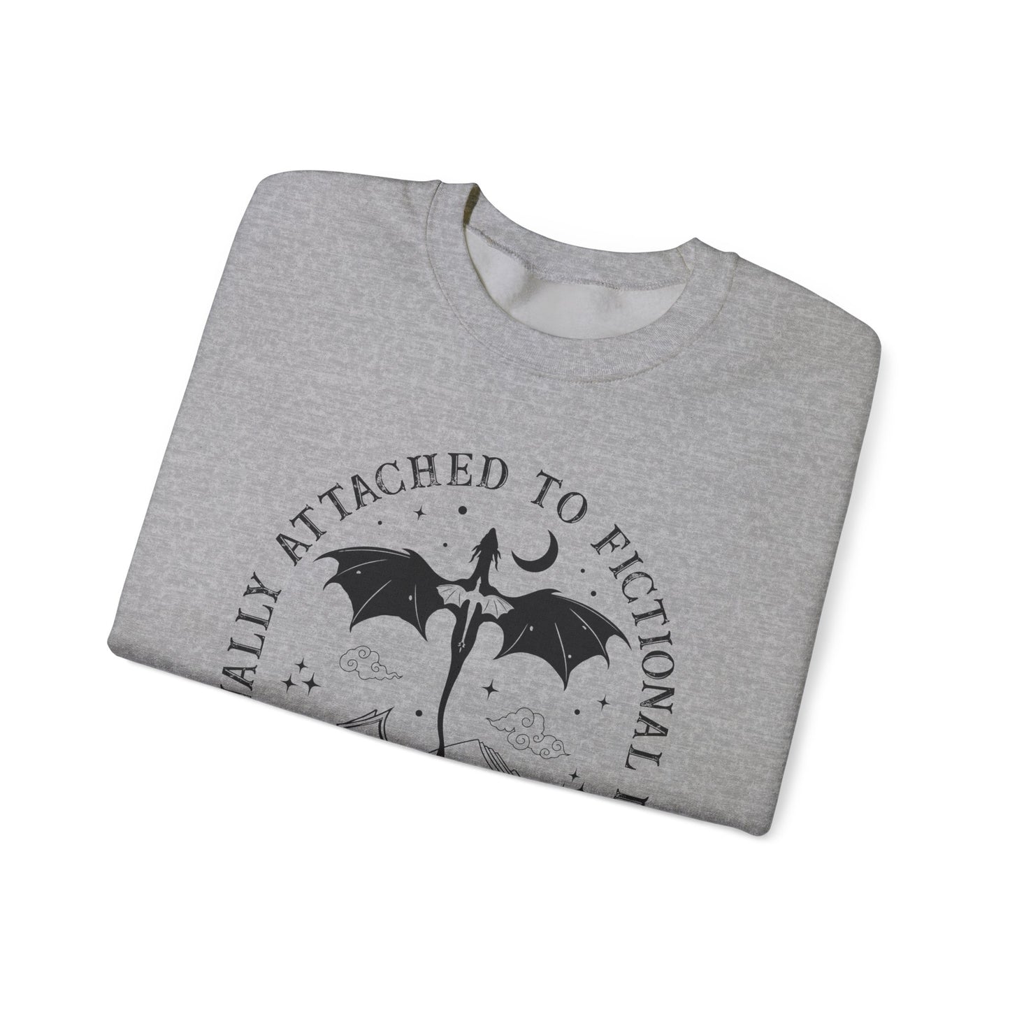 Emotionally Attached To Fictional Dragons Sweatshirt