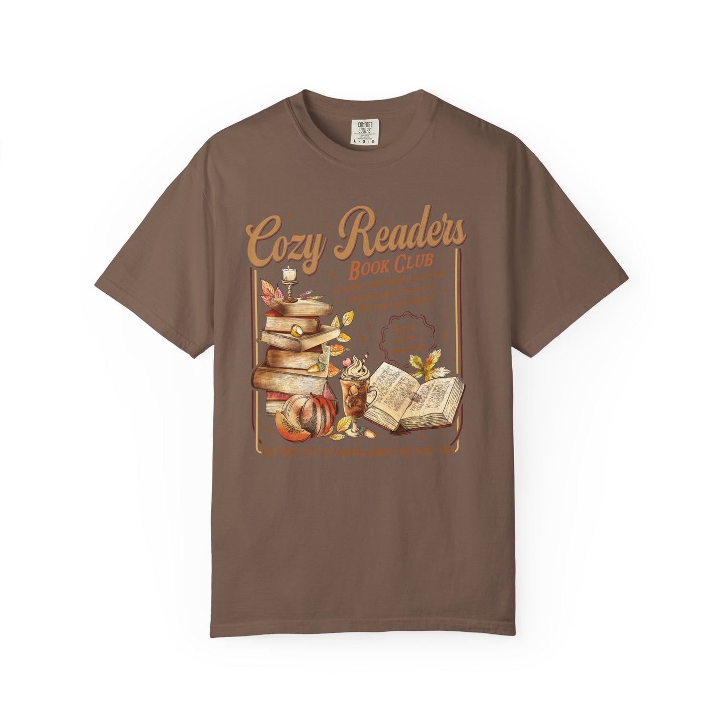 Cozy Readers Book Club Comfort Colors T-Shirt