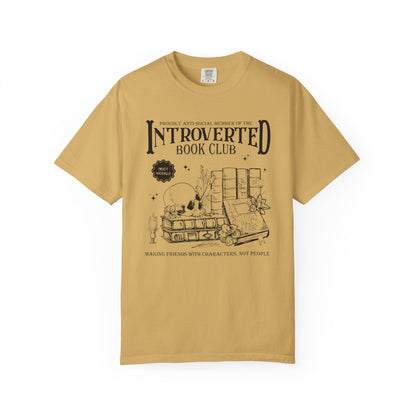Introverted Book Club Comfort Colors T-Shirt