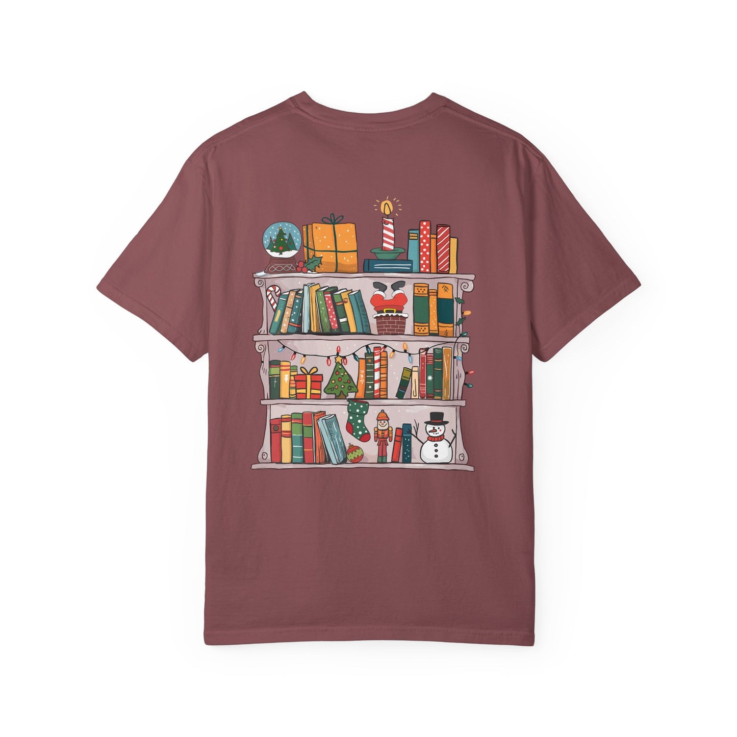 Bookish Holiday Comfort Colors T-Shirt