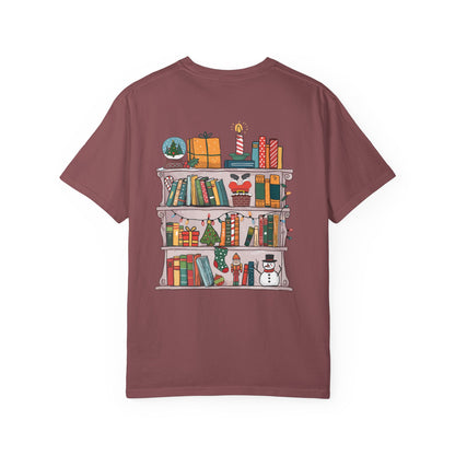 Bookish Holiday Comfort Colors T-Shirt