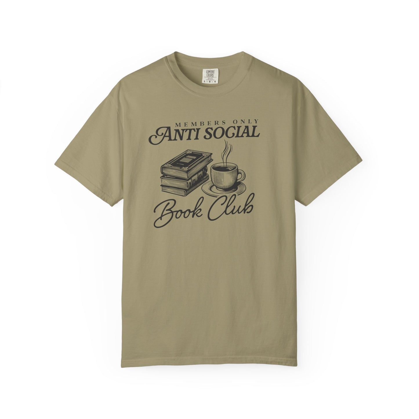 Anti-Social Book Club Comfort Colors  T-shirt