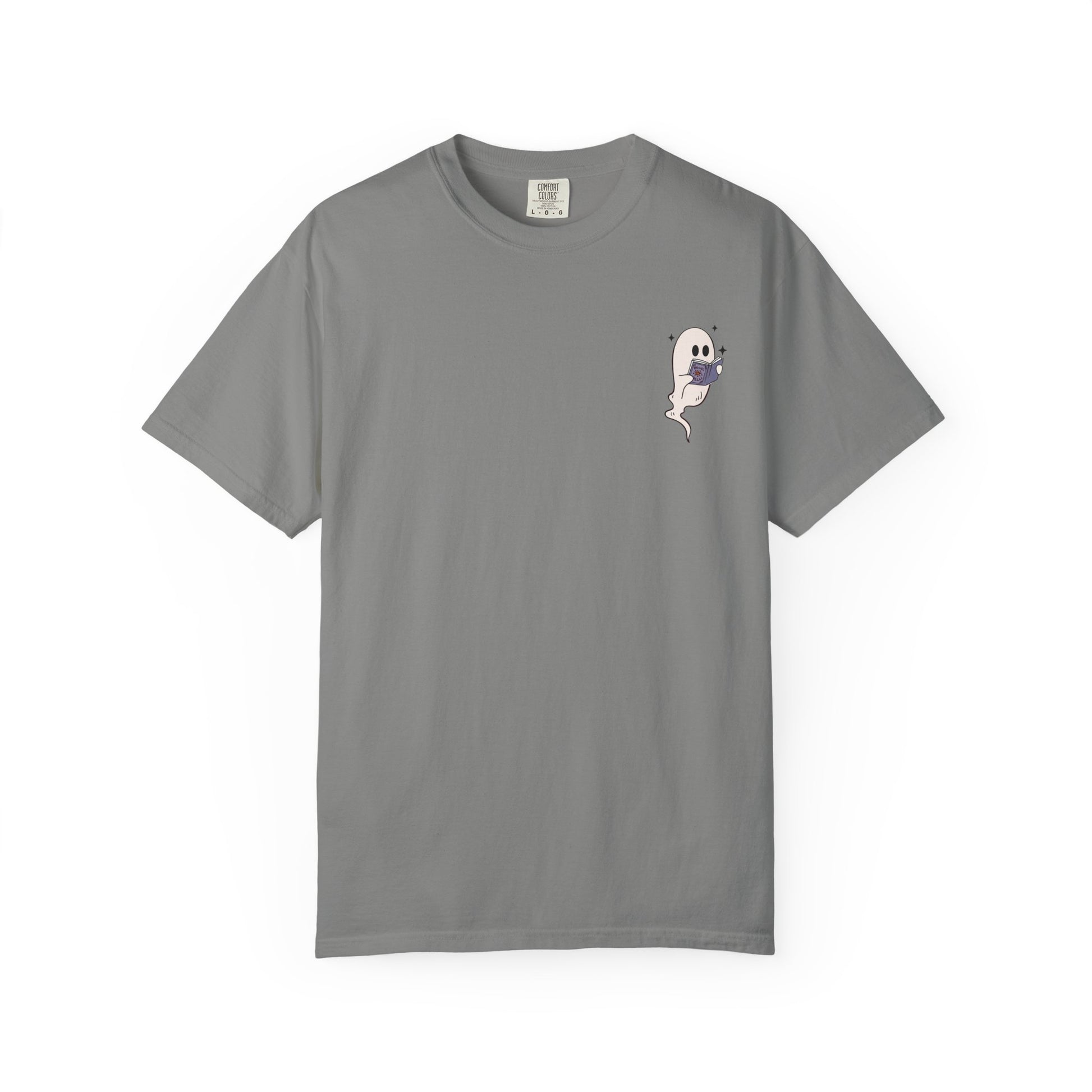 Bookish Ghost Comfort Colors T-shirt - Thespicyromancebookclub LLC