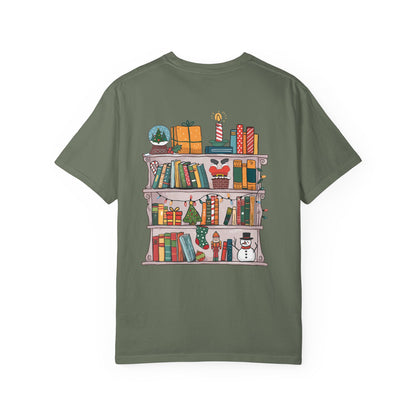 Bookish Holiday Comfort Colors T-Shirt