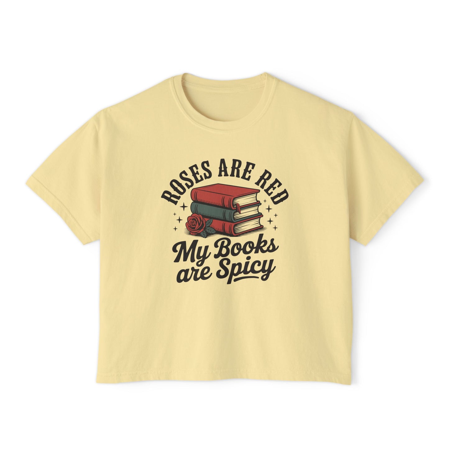 Roses Are Red Crop Top